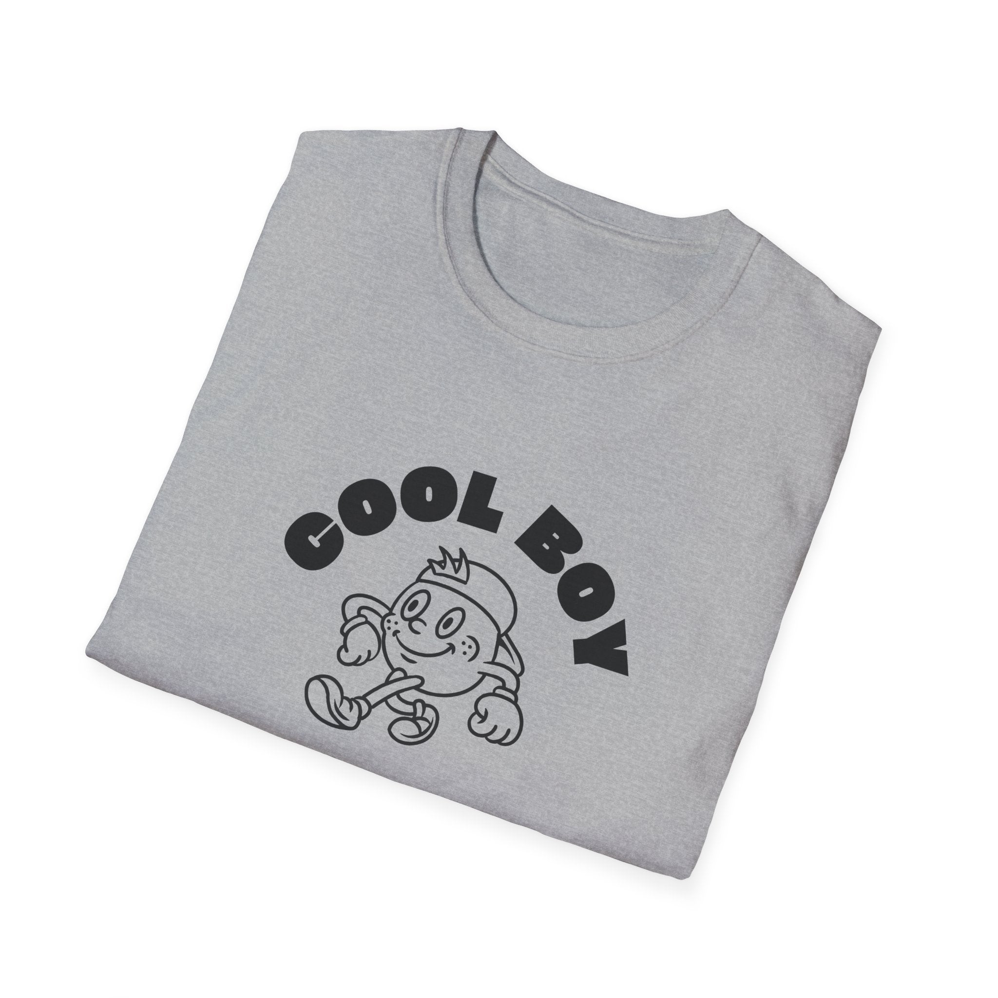 Cool Boy Graphic Tee — Retro Cartoon Design