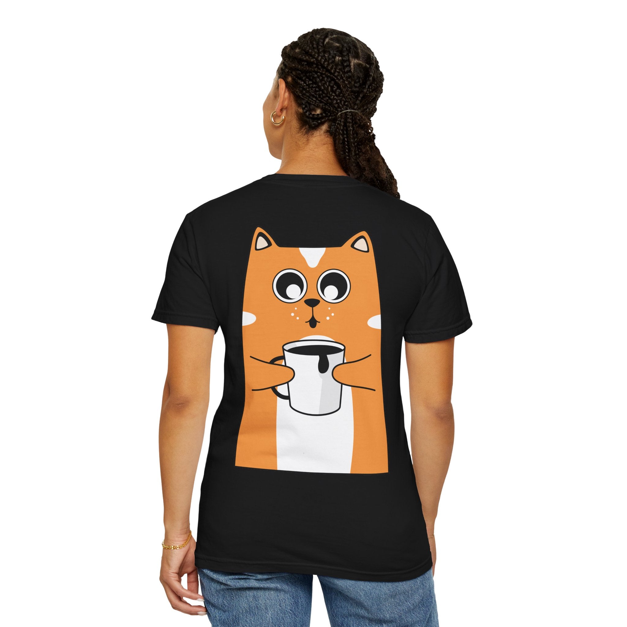 Cute Cat Graphic T-Shirt, Gift for Cat Lovers, Unisex Tee, Funny Pet Top, Animal Lover Apparel, Casual Wear