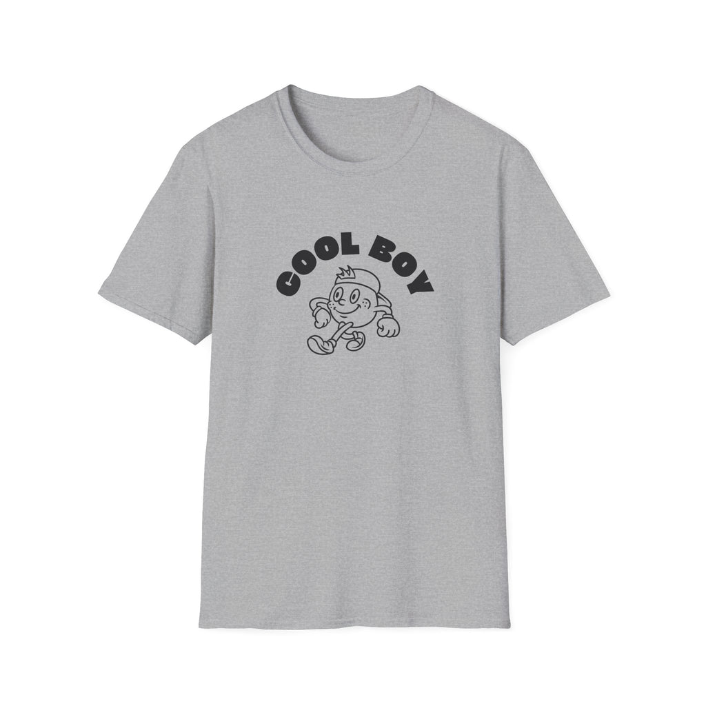 Cool Boy Graphic Tee — Retro Cartoon Design