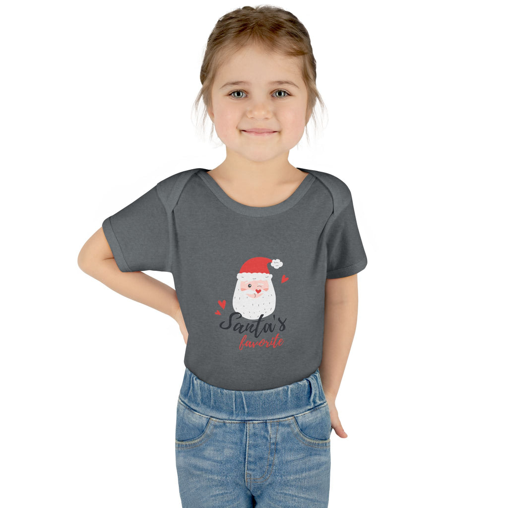 Infant Onesie - "Santa's Favorite" Cute Baby Christmas Bodysuit