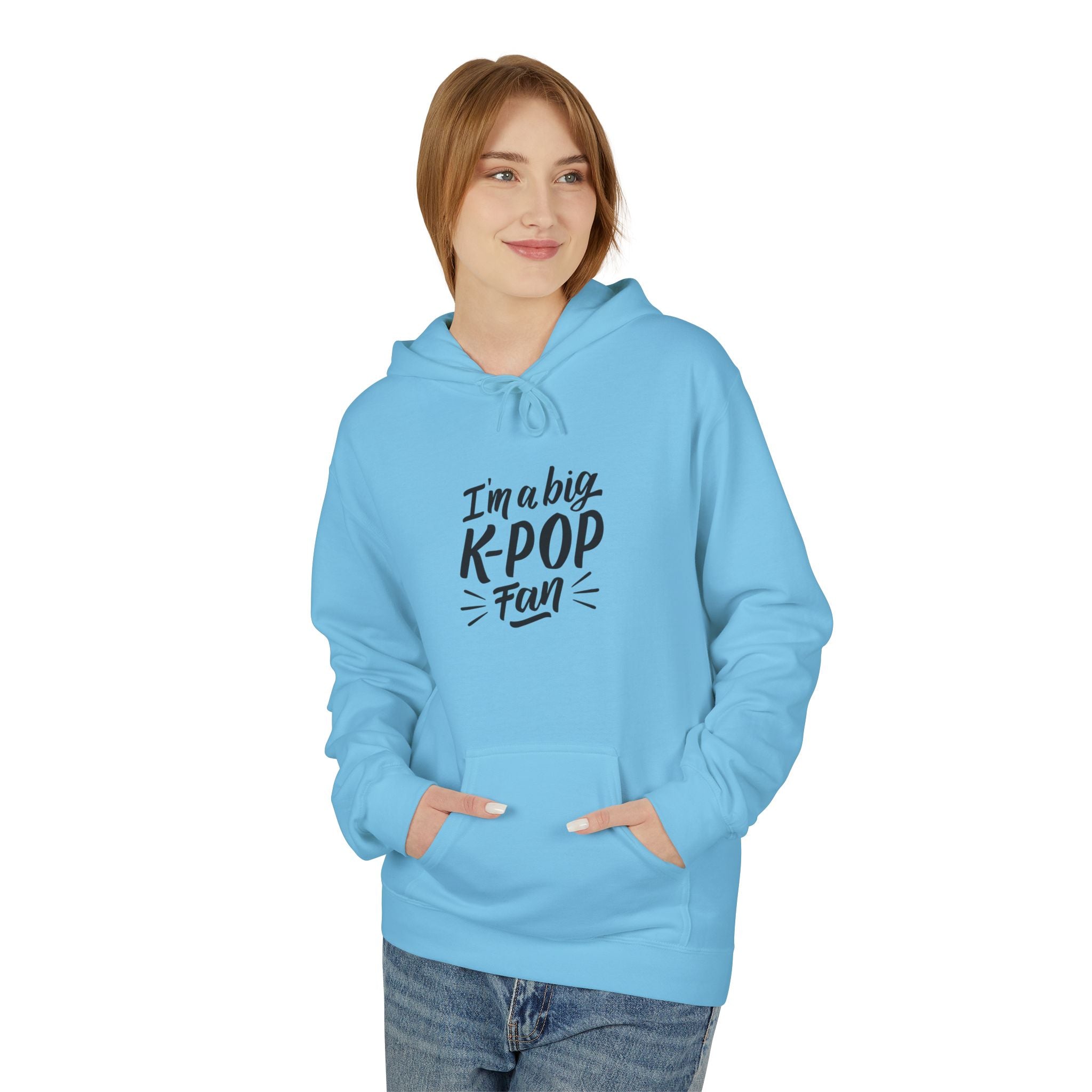 K-Pop Fleece Hoodie, Unisex Streetwear, Cozy Gift for Music Lovers, Festival Apparel, Music Concert Hoodie