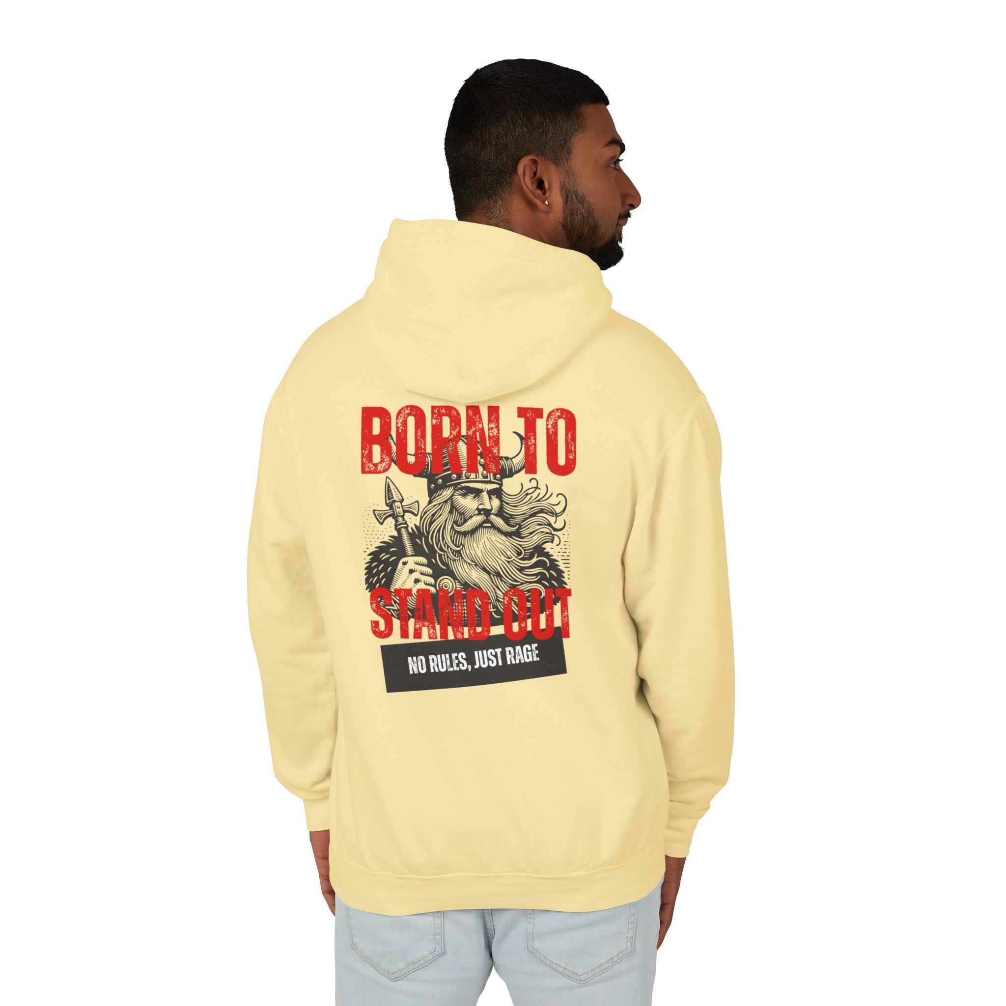 Born To Stand Out Unisex Lightweight Hooded Sweatshirt