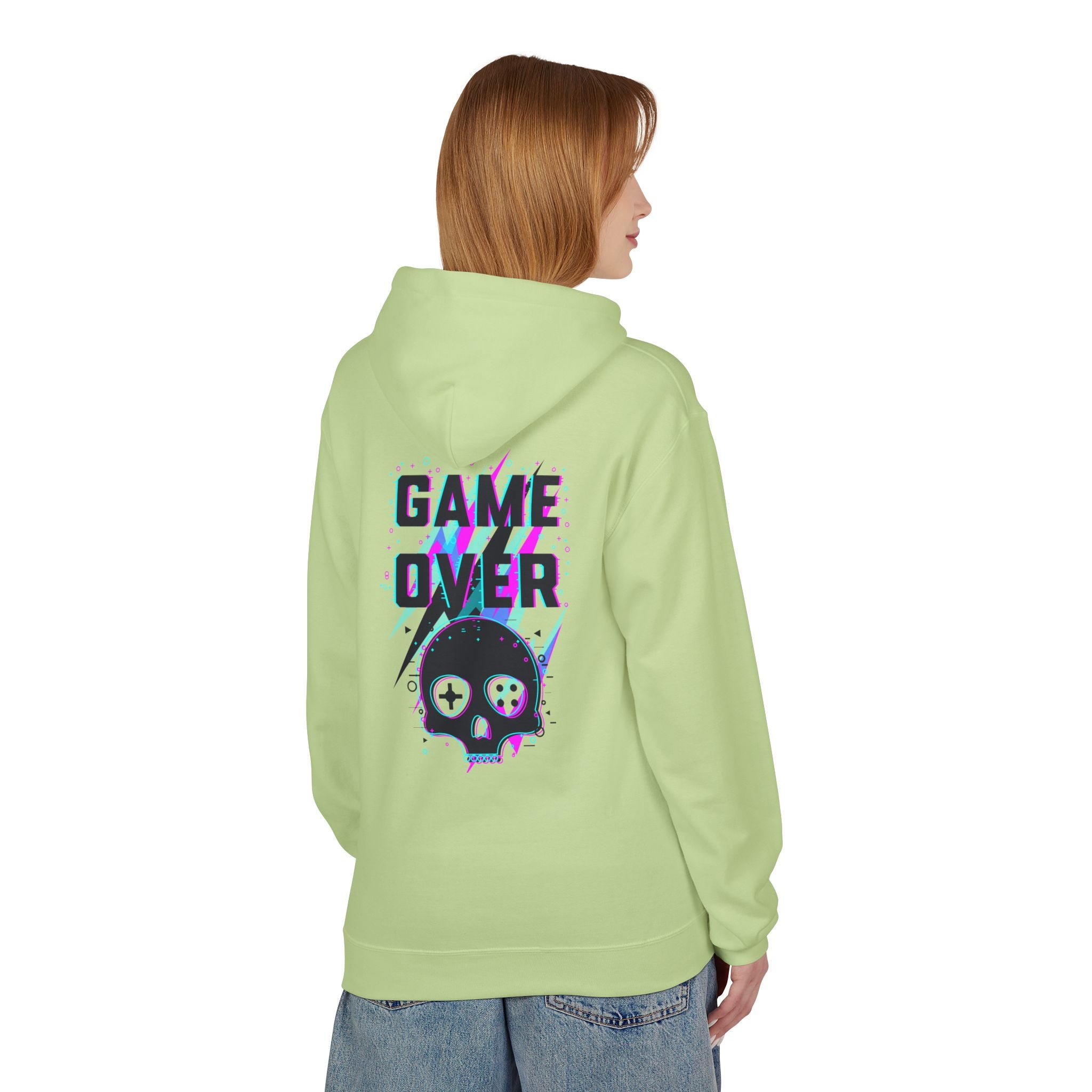Gaming-Inspired Unisex Hoodie, Perfect for Gamers, Casual Wear, Gifts for Him/Her, Halloween, Birthday, College