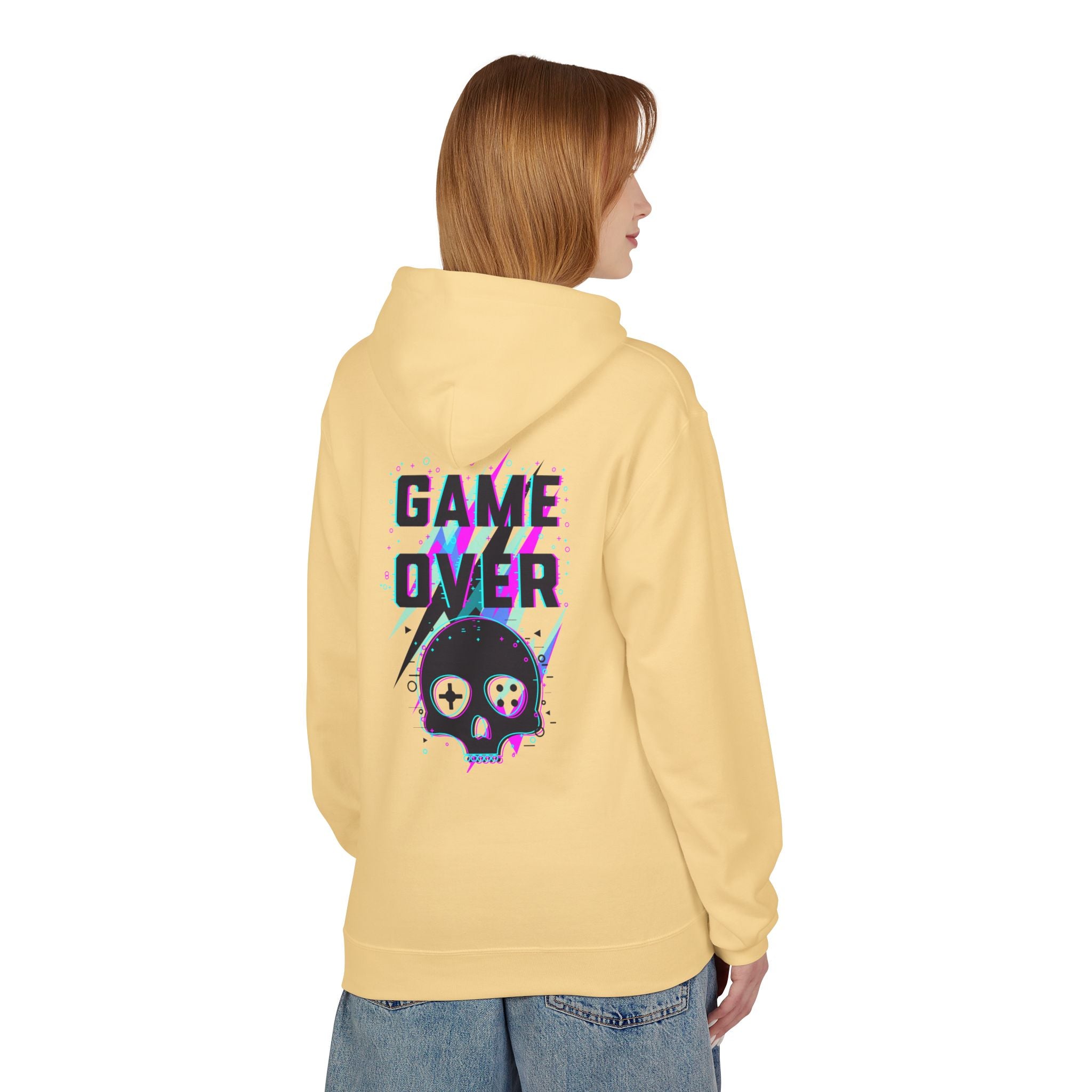 Gaming-Inspired Unisex Hoodie, Perfect for Gamers, Casual Wear, Gifts for Him/Her, Halloween, Birthday, College