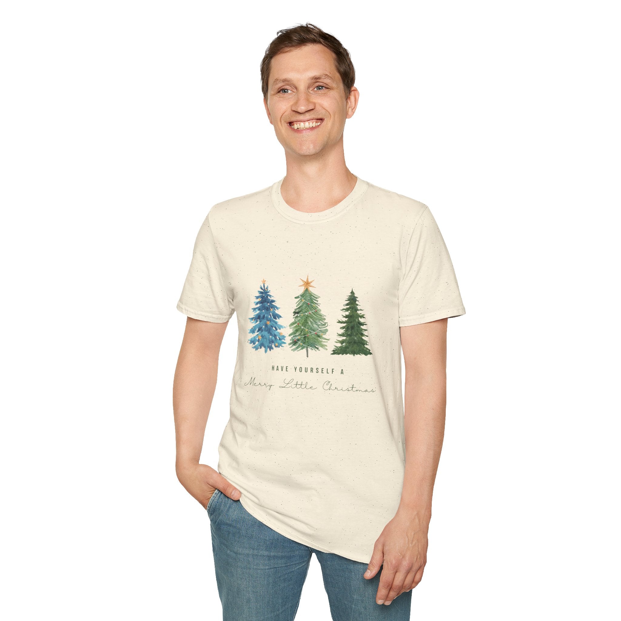 T-Shirt — Make Yourself At Home Christmas Tree Graphic Tee