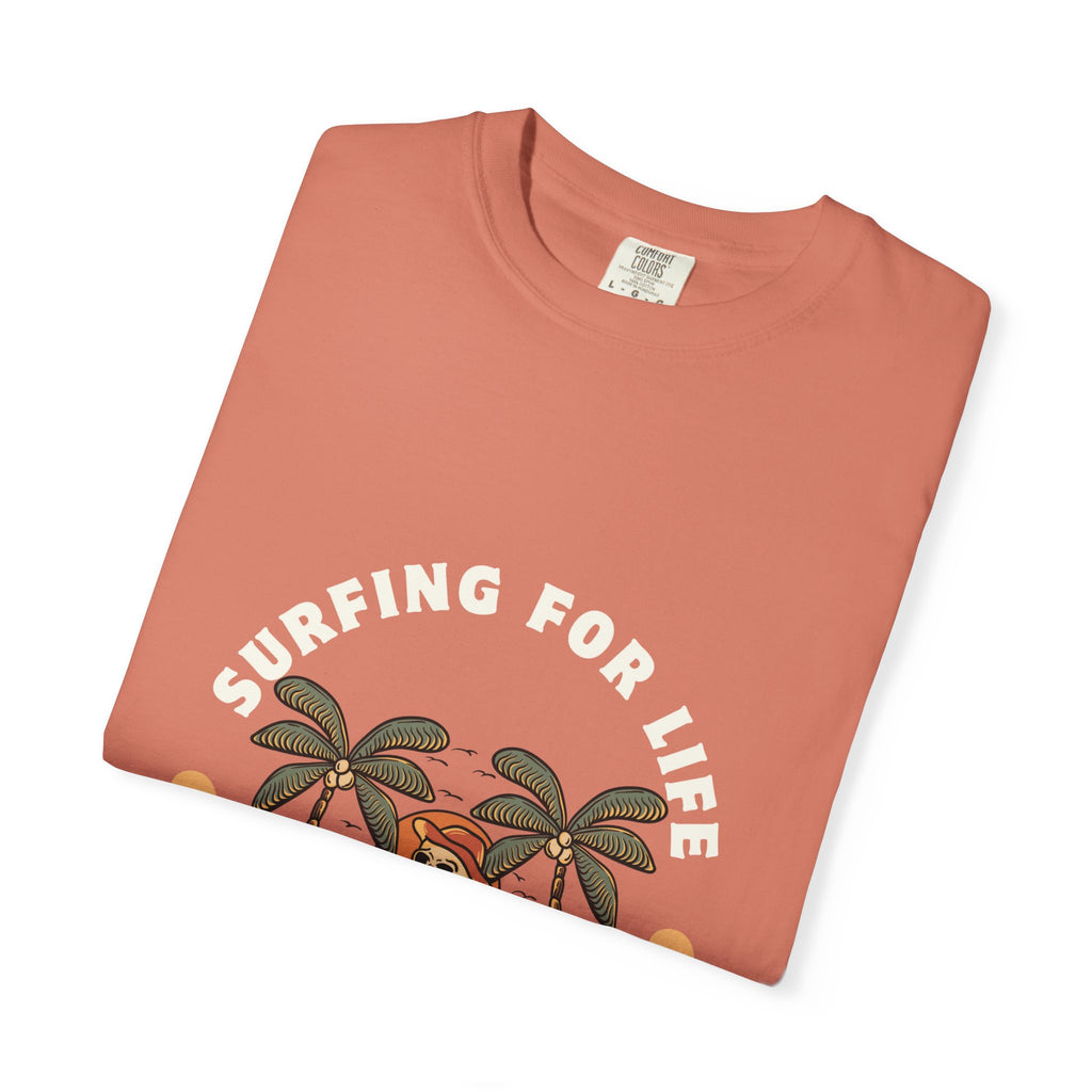Surfing for Life T-Shirt | Vintage Summer Vibe Tee | Perfect for Beach Days, Surf Lovers, Summer Parties, Adventure Seekers