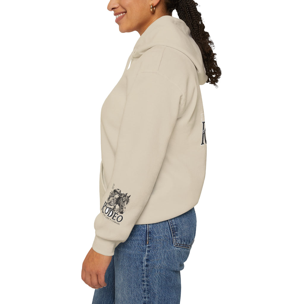 Rodeo Life Hoodie, Unisex Sweatshirt for Cowgirl/Cowboy, Perfect for Western Theme Parties and Country Events, Gift for Rodeo Fans