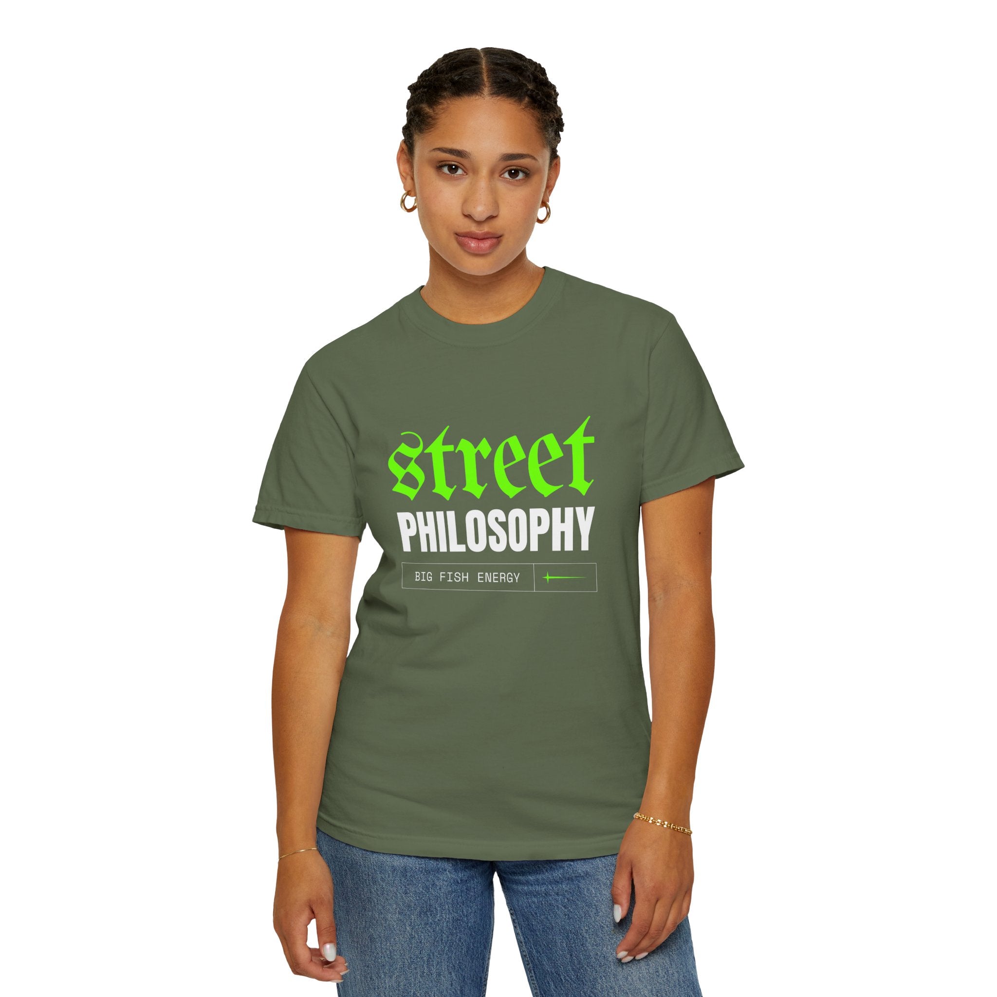 Street Philosophy Unisex Garment-Dyed T-shirt - Trendy Graphic Tee for Fashion Lovers, Streetwear, Casualwear, Gift for Friends, [...]