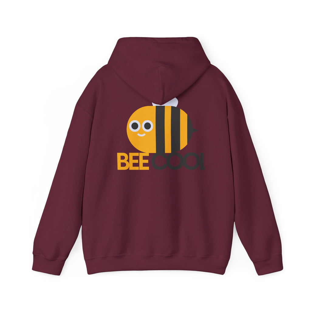 Bee Cool Unisex Heavy Blend Hoodie - Cute Bee Sweatshirt, Gift for Bee Lovers, Cozy Hoodie for All Seasons, Funny Gift for Nature [...]