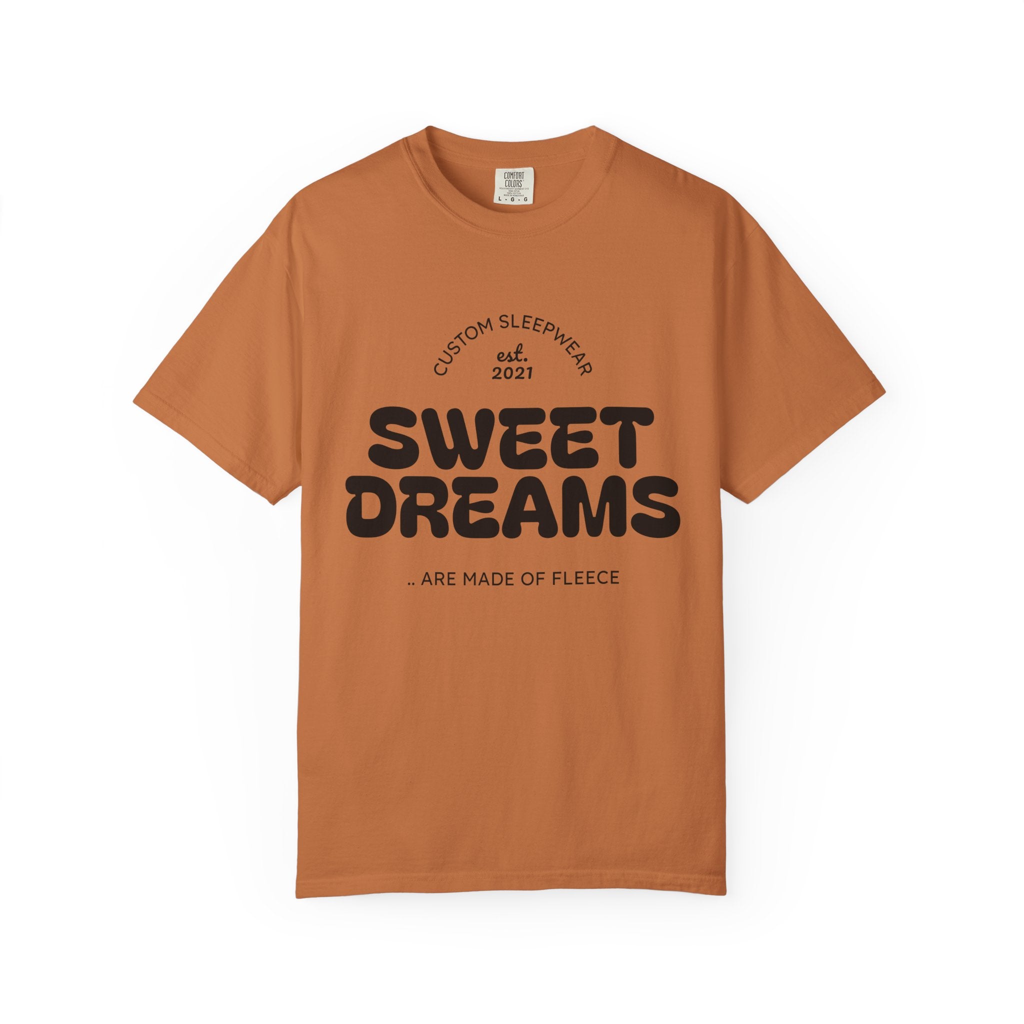 Custom Sweet Dreams T-Shirt, Unisex Sleepwear, Relaxed Fit Tee, Cozy Gift for Sleep Lovers, Lounge Wear, Dreamy Apparel