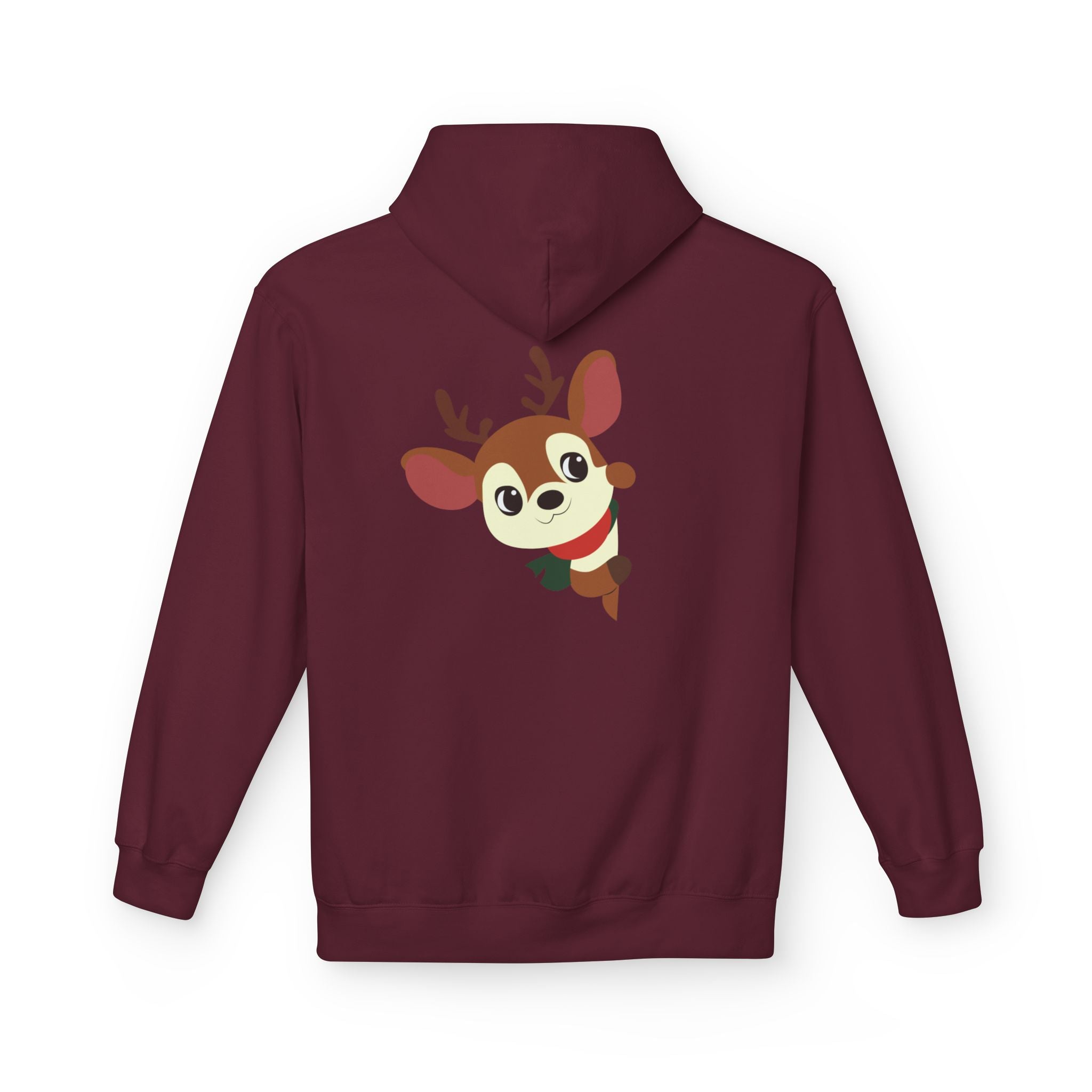 Reindeer Cheer Hoodie — "Tis the Season" Holiday Pullover