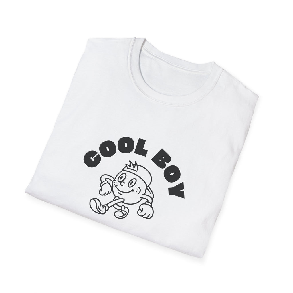 Cool Boy Graphic Tee — Retro Cartoon Design