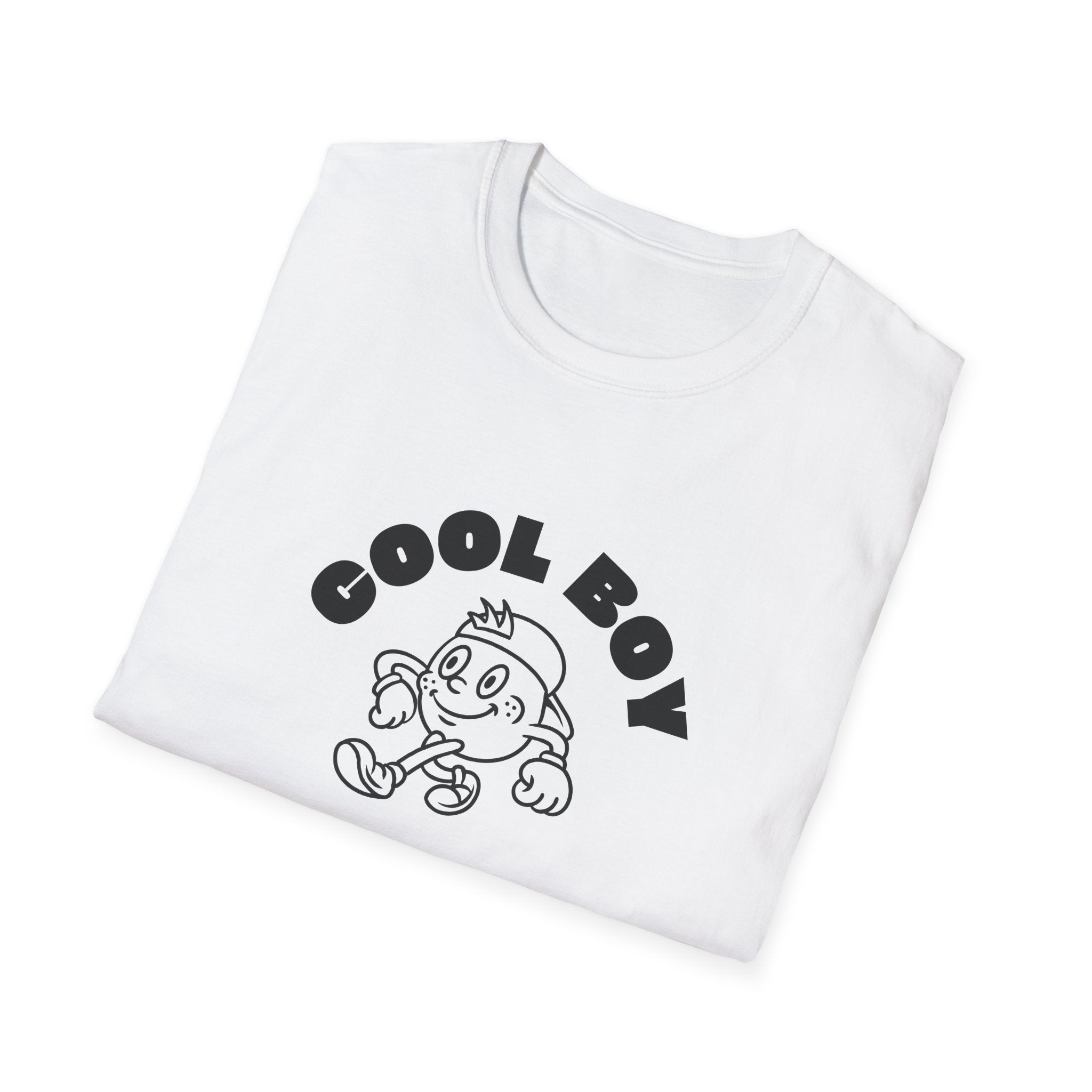 Cool Boy Graphic Tee — Retro Cartoon Design