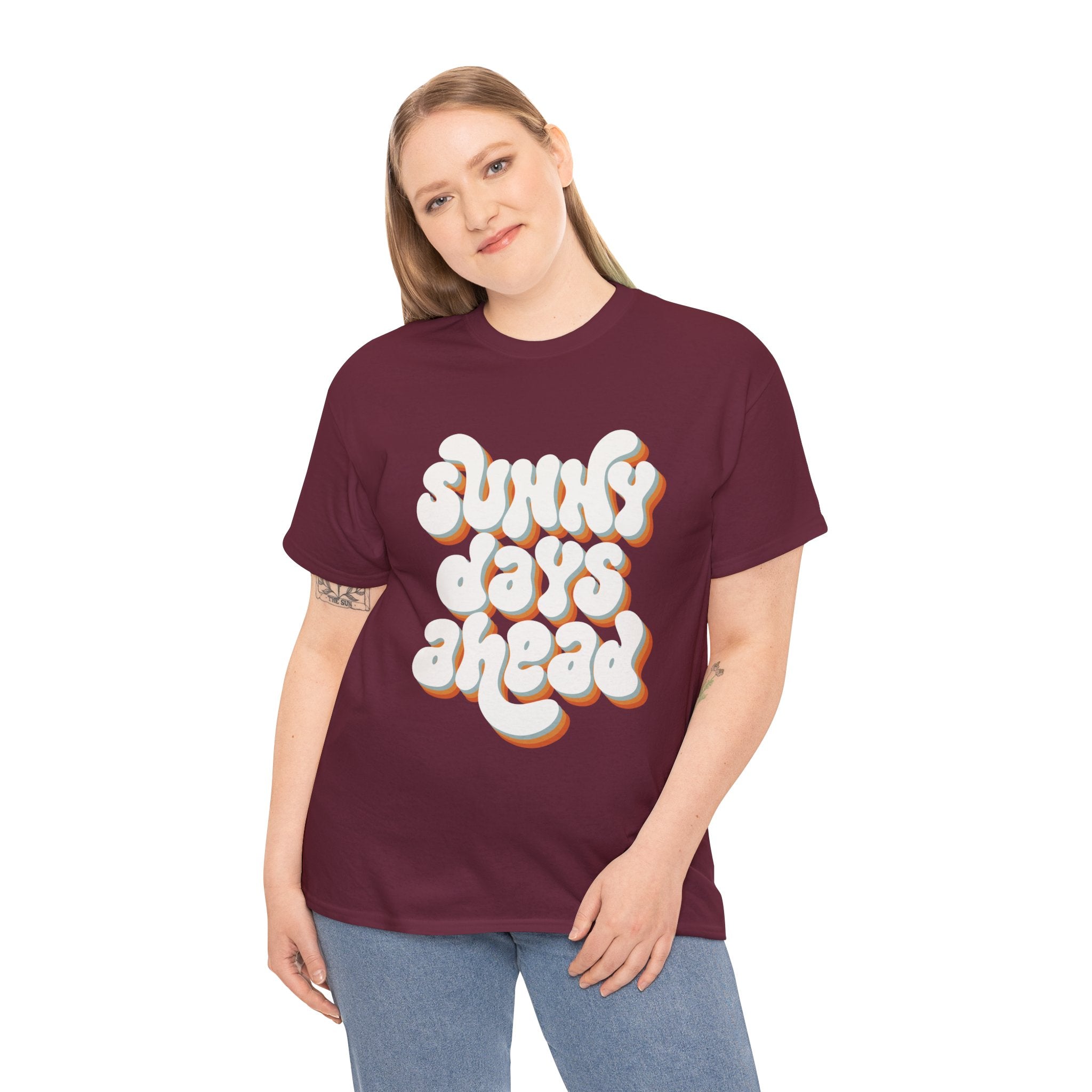 Lighthearted Sunshine Tee - Perfect for Summer, Casual Outings, Gifts, Events, Relaxed Style