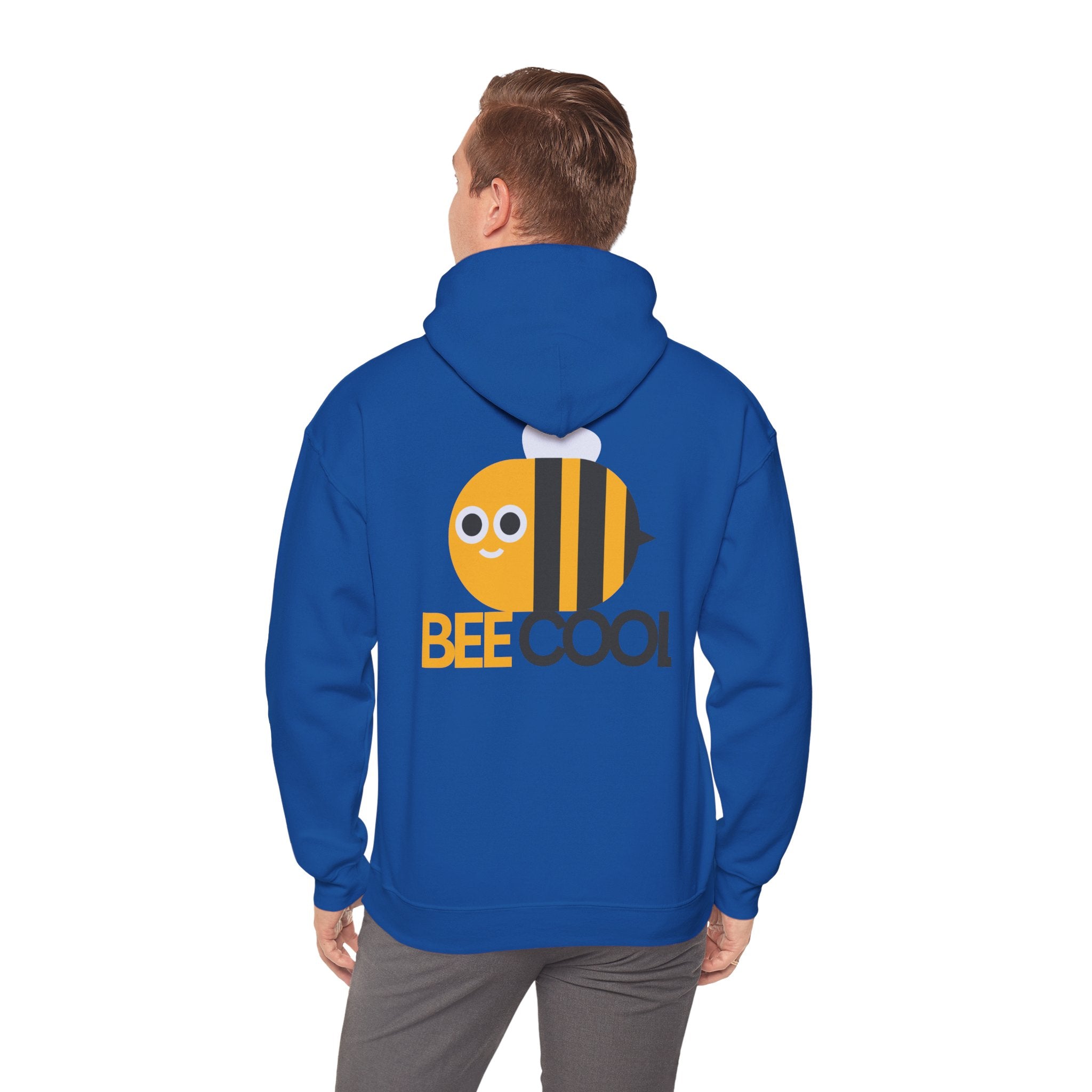 Bee Cool Unisex Heavy Blend Hoodie - Cute Bee Sweatshirt, Gift for Bee Lovers, Cozy Hoodie for All Seasons, Funny Gift for Nature [...]