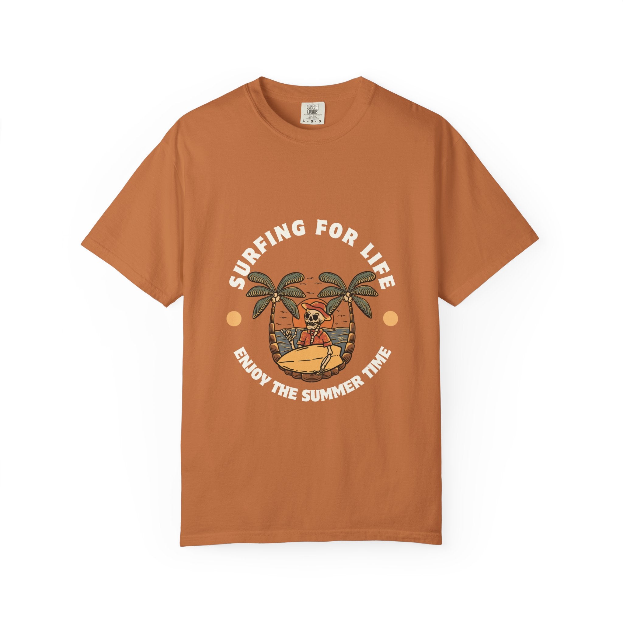 Surfing for Life T-Shirt | Vintage Summer Vibe Tee | Perfect for Beach Days, Surf Lovers, Summer Parties, Adventure Seekers