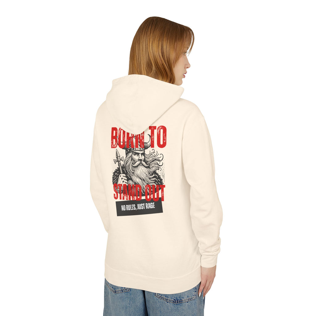 Born To Stand Out Unisex Lightweight Hooded Sweatshirt