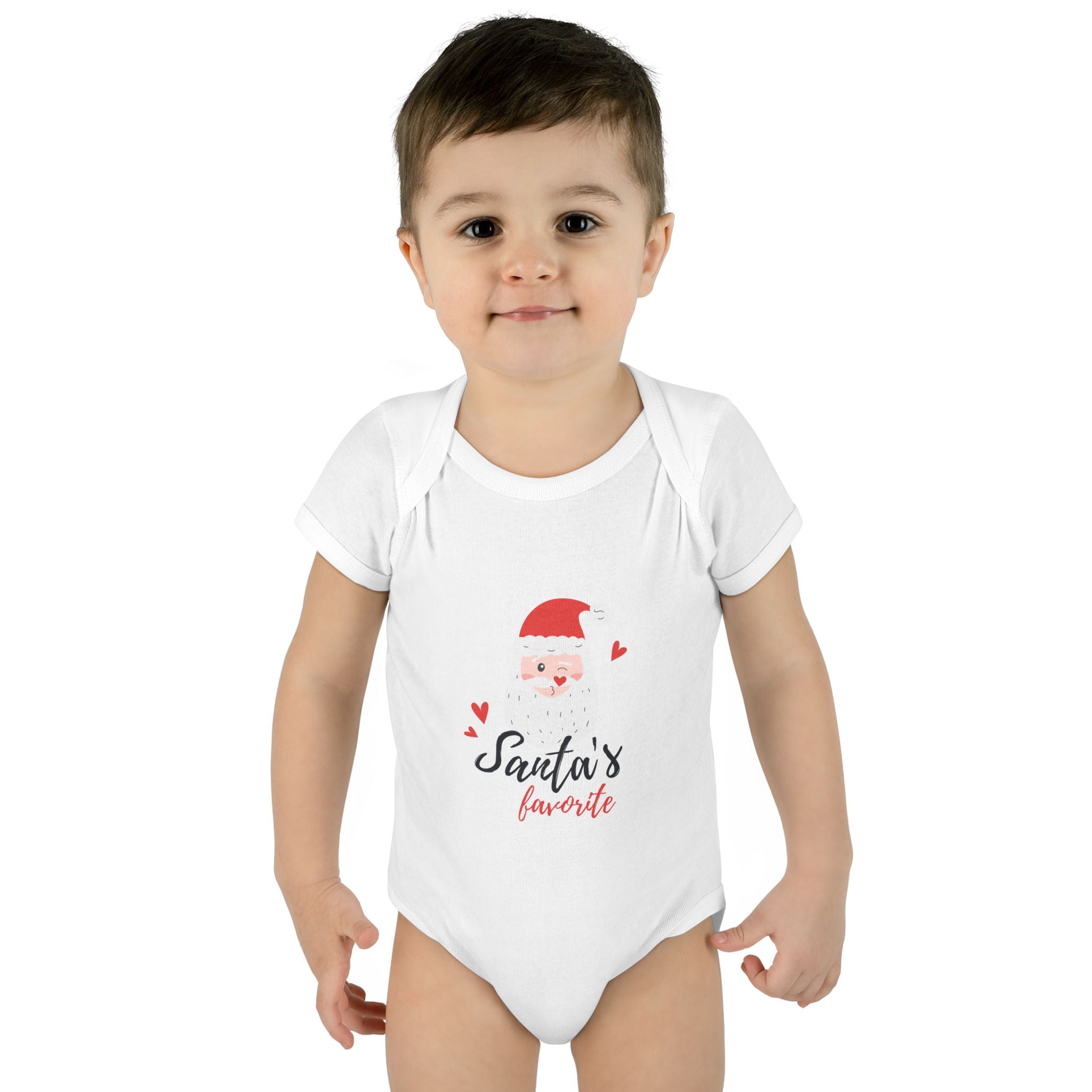 Infant Onesie - "Santa's Favorite" Cute Baby Christmas Bodysuit