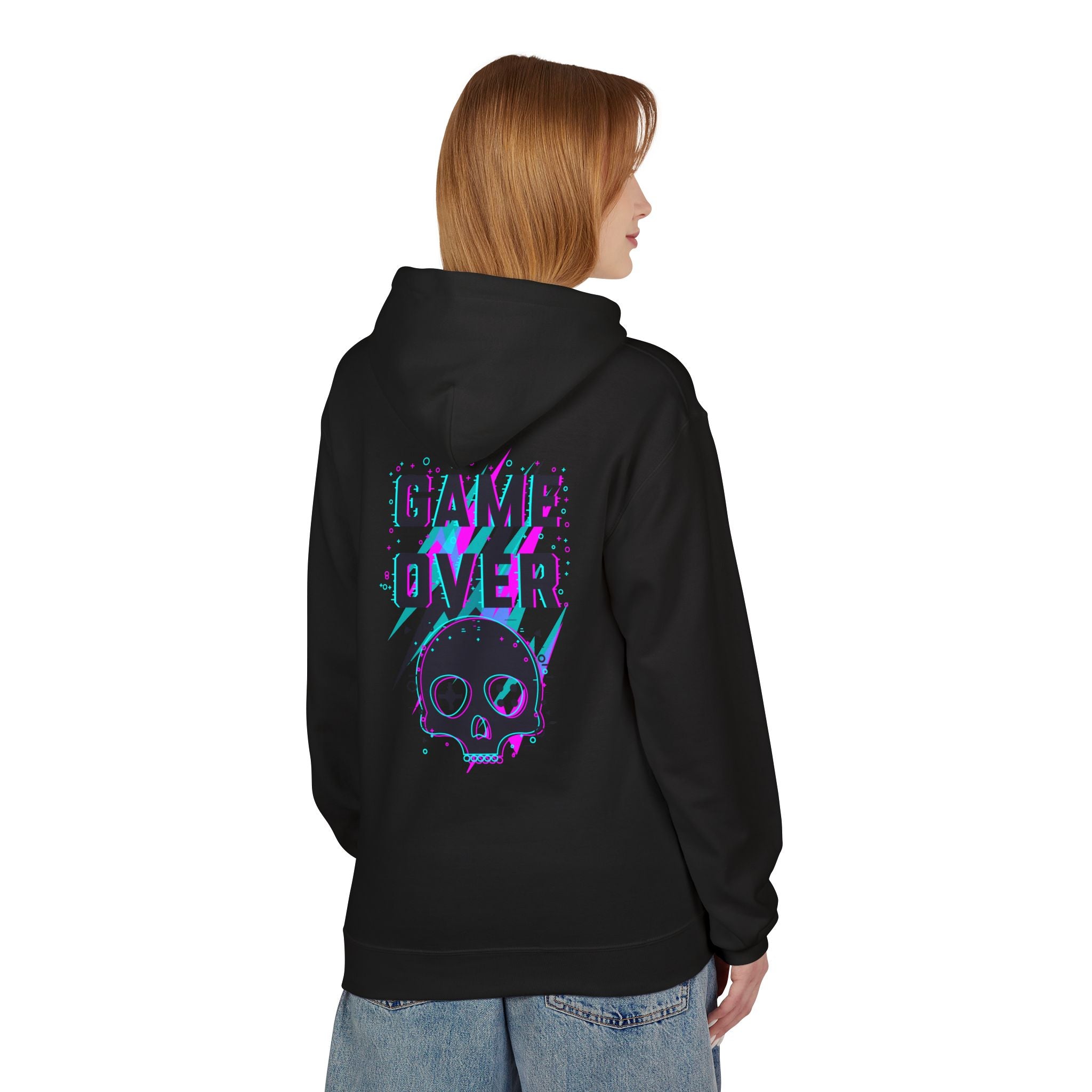 Gaming-Inspired Unisex Hoodie, Perfect for Gamers, Casual Wear, Gifts for Him/Her, Halloween, Birthday, College