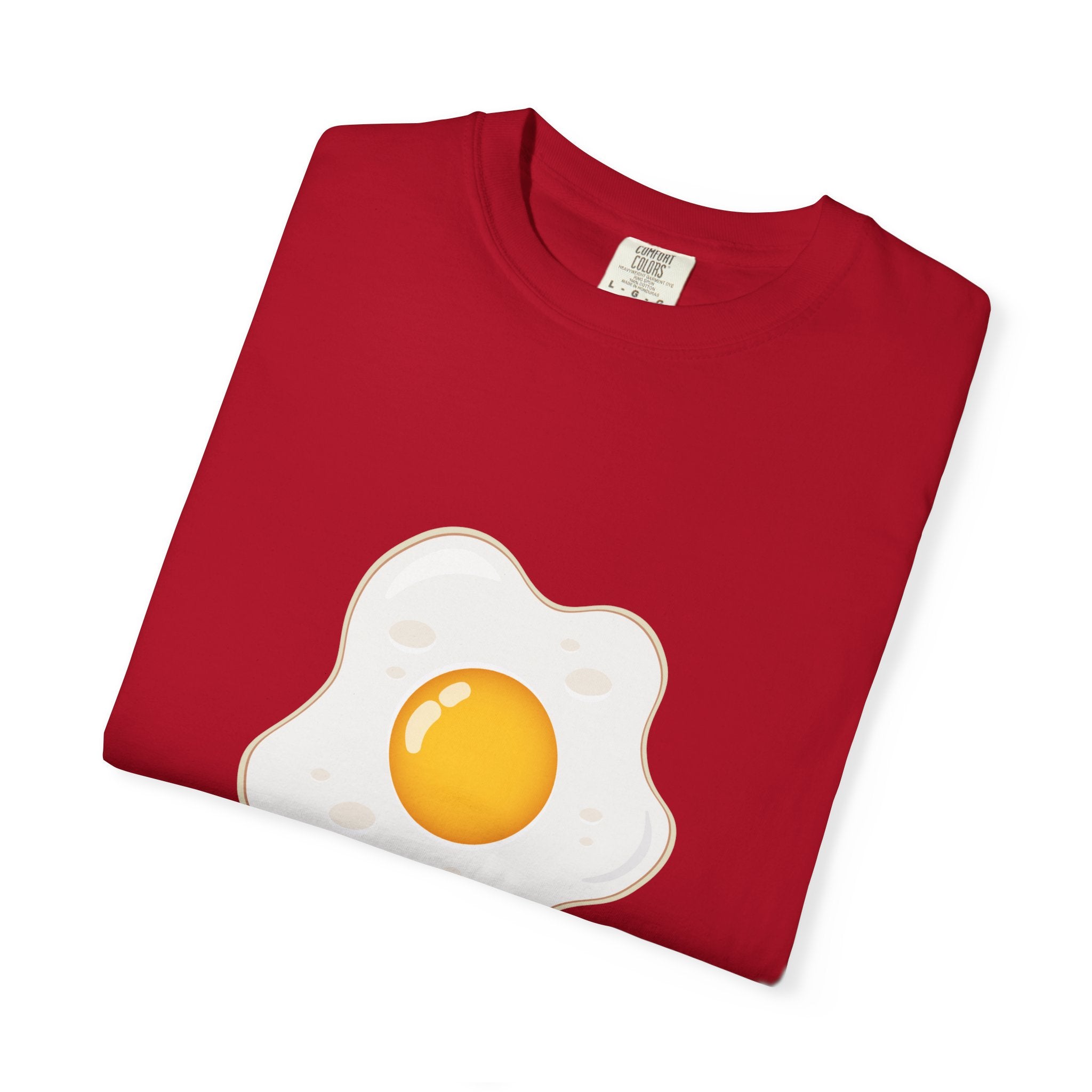 Whimsical Egg Graphic T-Shirt, Funny Food Tee, Breakfast Lover Gift, Unisex Tee for Foodies, Cute Egg Design Shirt