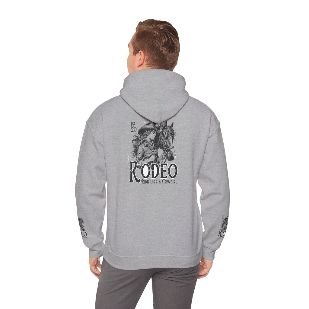 Rodeo Life Hoodie, Unisex Sweatshirt for Cowgirl/Cowboy, Perfect for Western Theme Parties and Country Events, Gift for Rodeo Fans