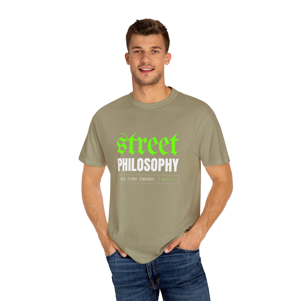 Street Philosophy Unisex Garment-Dyed T-shirt - Trendy Graphic Tee for Fashion Lovers, Streetwear, Casualwear, Gift for Friends, [...]
