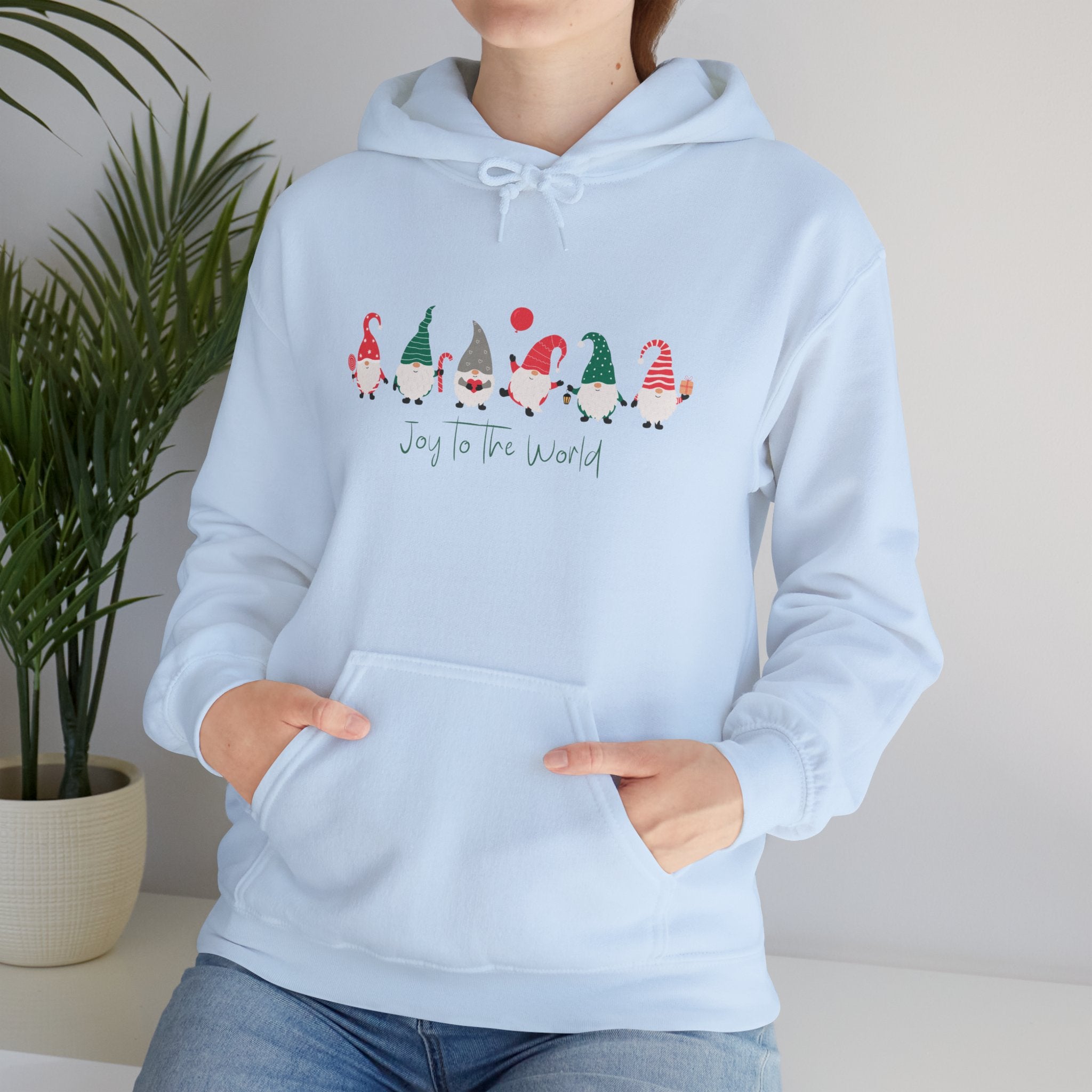 Christmas Gnome Hoodie – Cute Holiday Gnomes Christmas Sweater Hoodie