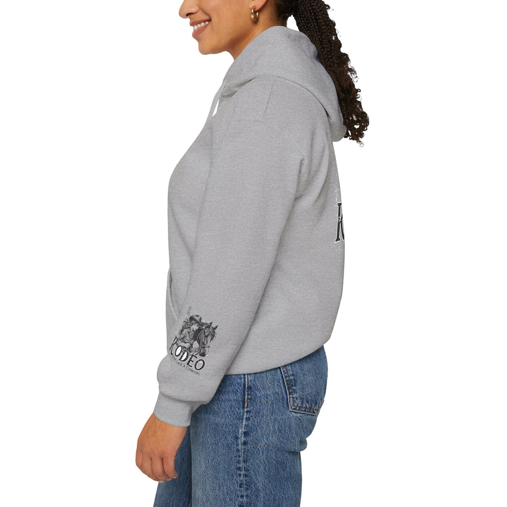 Rodeo Life Hoodie, Unisex Sweatshirt for Cowgirl/Cowboy, Perfect for Western Theme Parties and Country Events, Gift for Rodeo Fans