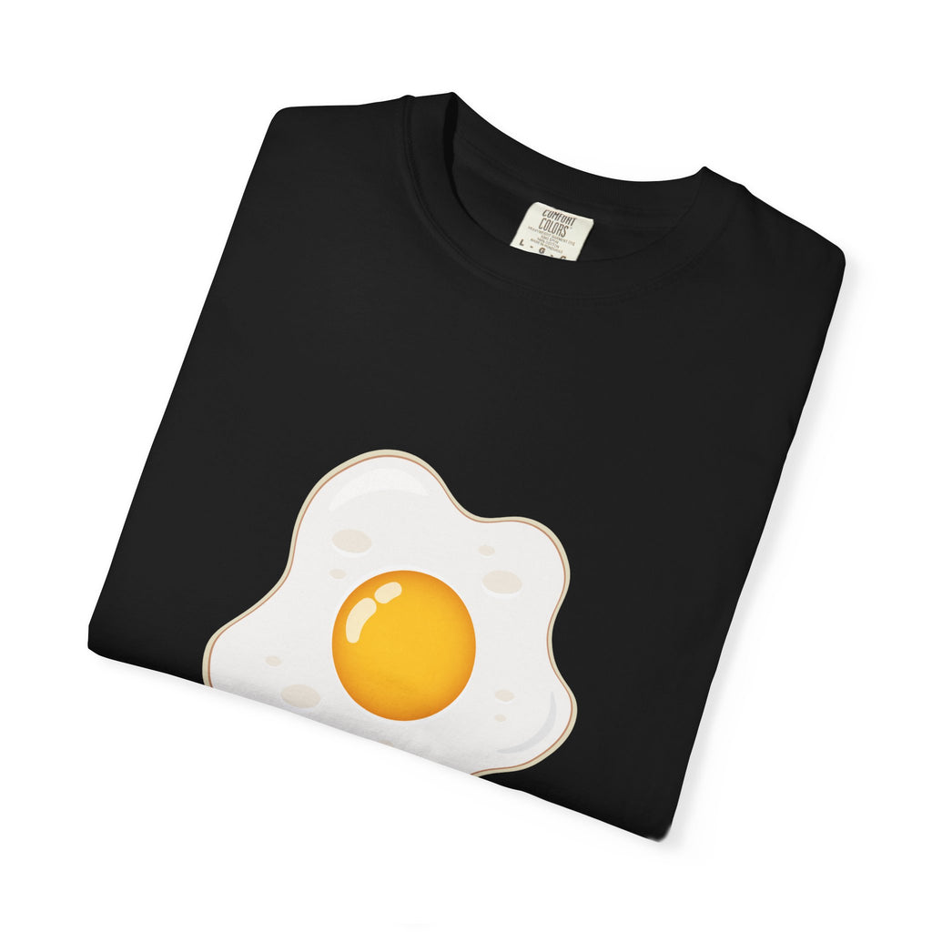 Whimsical Egg Graphic T-Shirt, Funny Food Tee, Breakfast Lover Gift, Unisex Tee for Foodies, Cute Egg Design Shirt
