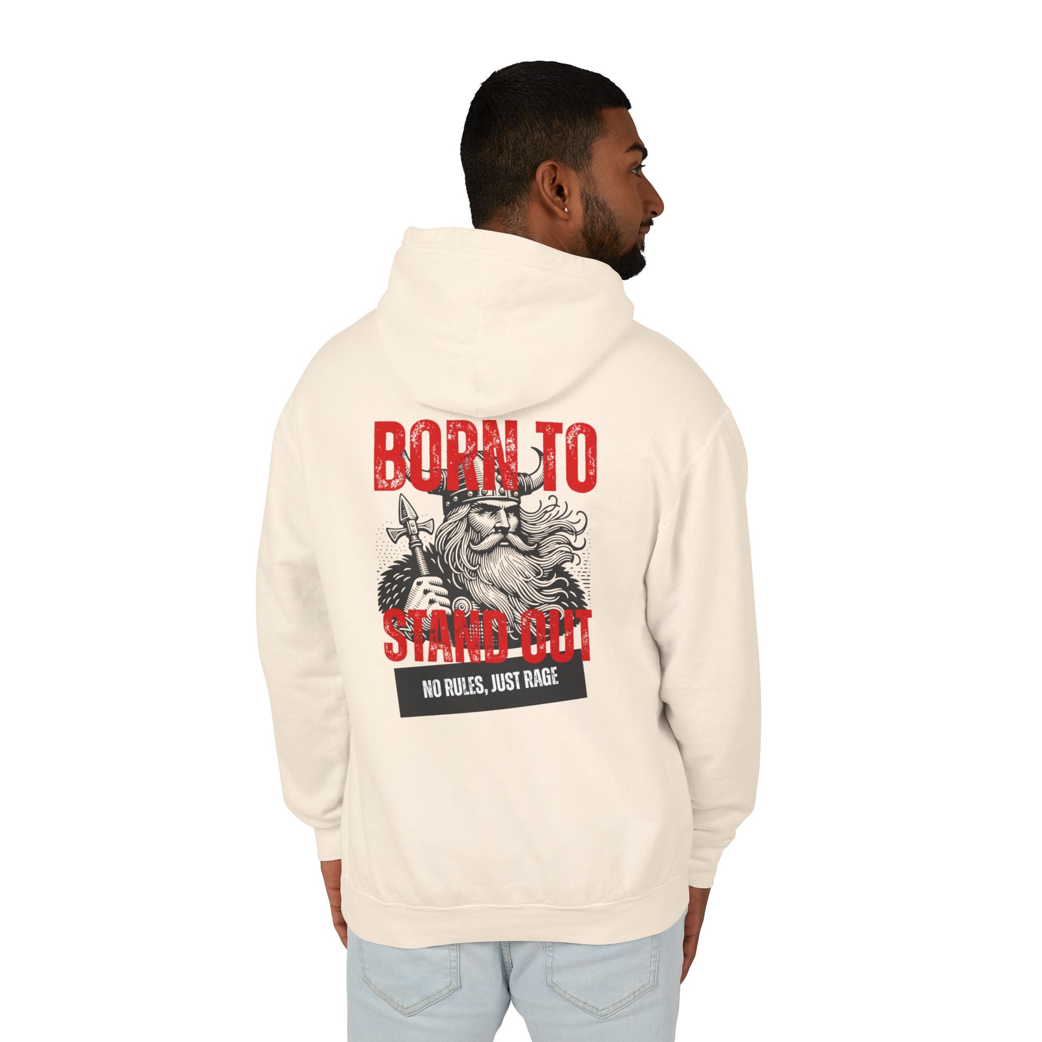 Born To Stand Out Unisex Lightweight Hooded Sweatshirt